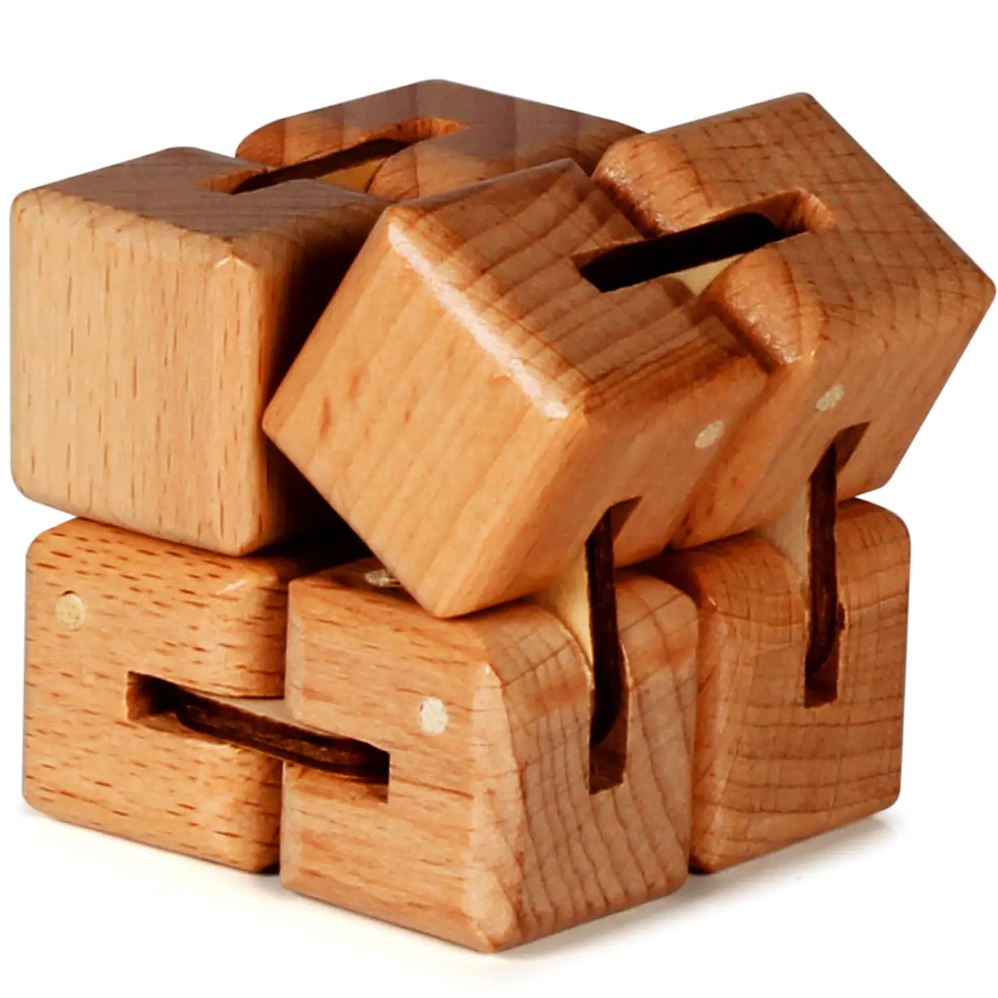 Wooden Large Infinity Cube Fidget Toy